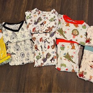 Kids Pajamas Set with Fun Prints